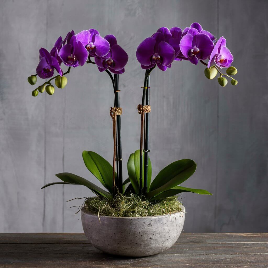 Graceful Orchid Arrangement